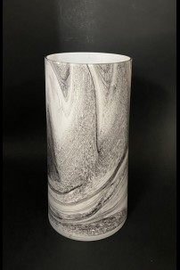 MARBLEIZED CYLINDER  VASE [7591289]